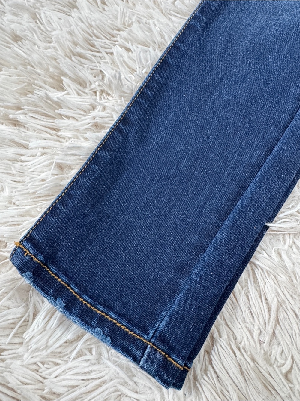 KanCan High-Rise Button-Fly Skinny Jeans 💗 Dark Blue - Picture 10 of 13